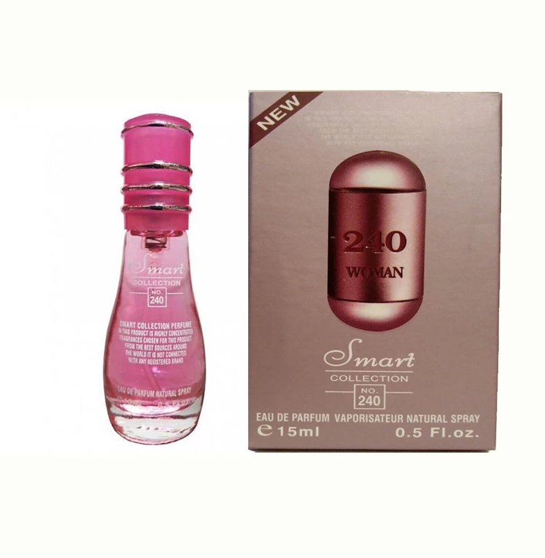 عطر جیبی زنانه اسمارت کالکشن کد 240 مدل212