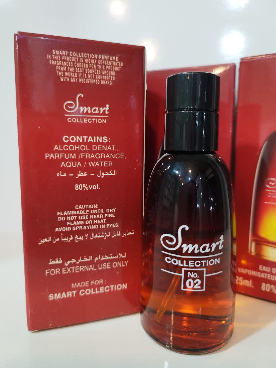 عطر مردانه اسمارت کالکشن کد ۰۲ مدل فارنهایت حجم ۲۵ میلی لیتر